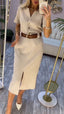 Merlyn™ | Elegant Dress with Slit