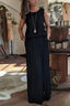 Giselle Loose Fit Slit Maxi Dress