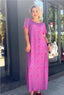 Caynora™ | Plus Size Printed Dress