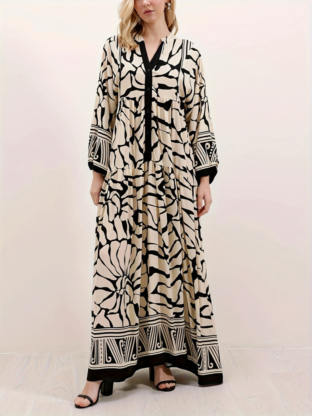 TAVINÉ™ | Modern Printed Loose Dress