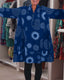 Meliora™ | Casual Geometric Print Dress
