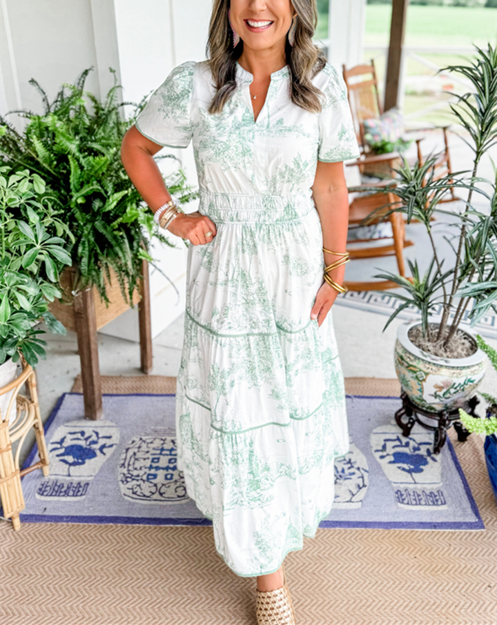 Novira™ | Timeless Toile Maxi