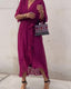 Cristi™ | Sophisticated Crossed Dress
