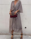 Cristi™ | Sophisticated Crossed Dress