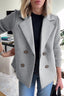 Lenora™ | Premium Chic Knit-Sleeve Blazer