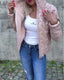 Women's Casual Quilted Zipper Hooded Jacket