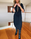 Aurenne™ | Graceful Midi Dress