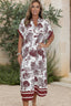 CAIA - WILD PRINT DRESS