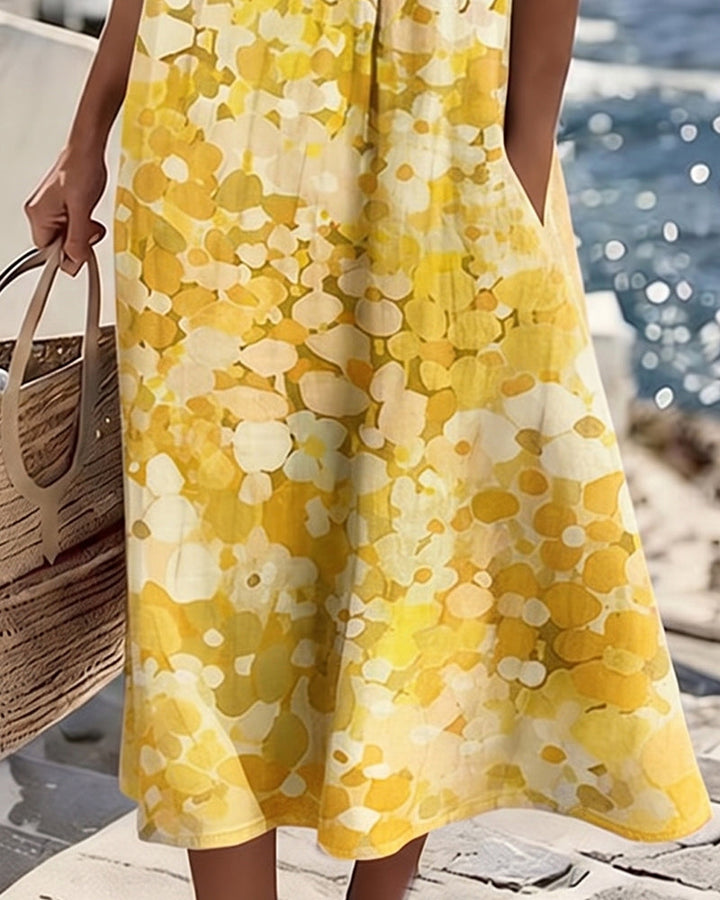 Loose Flower Dress