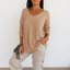 Celine™ | Classic V-Neck Knit Blouse