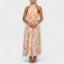 Ofelia | Watercolor Printed Maxi Dress