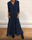 LYVÉA™ | Sophisticated Pocket Midi Dress