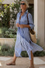 ELLE - STRIPED DRESS SHIRT