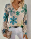 Cynora™ | V-Neck Open Knit Sweater