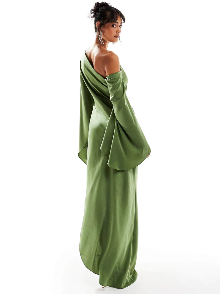 Selvianne™ | Satin Flow Maxi