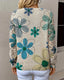 Cynora™ | V-Neck Open Knit Sweater