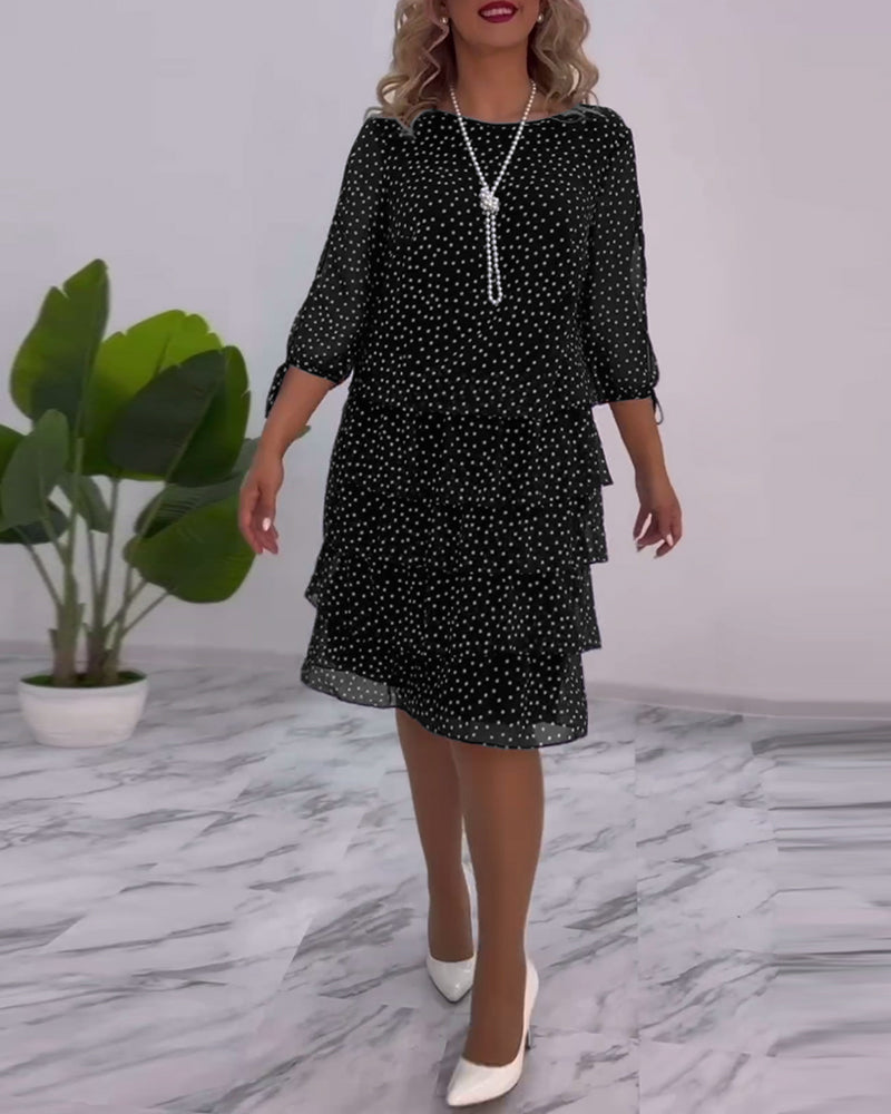 VIONA™ | Soft Classic Midi Dress