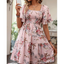 AMARA™ | Elegant Flounce Sleeve Dress
