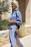 ELLE - STRIPED DRESS SHIRT