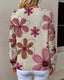 Cynora™ | V-Neck Open Knit Sweater