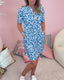 KAREN®️ | PRINT DRESS, V-NECK WITH POCKETS