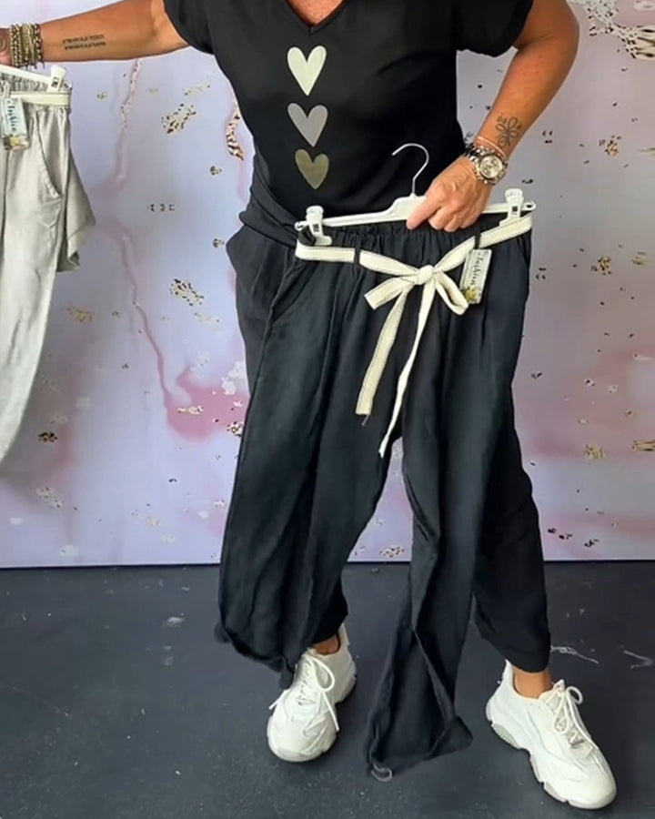 Comfortable Casual Cotton Trousers