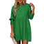 MIRASOL | Casual Crew Neck Loose Fit Mini Dress