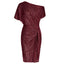 AURELIA - Elegant Sequined  Off-Shoulder Bodycon Party Dress