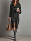 REVELYN™ | Soft-Touch Corduroy Midi Dress