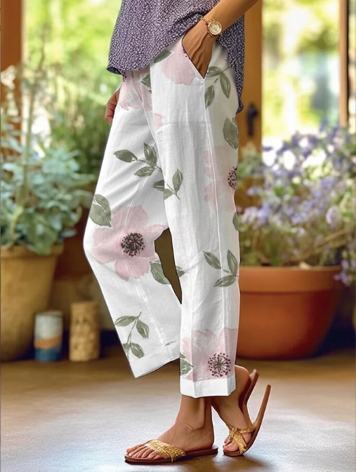 Willow | Bloom Print Pants