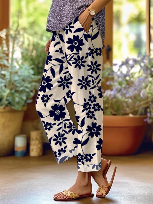 Willow | Bloom Print Pants