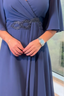 Cressida™ | V-Neck Chiffon Maxi Dress