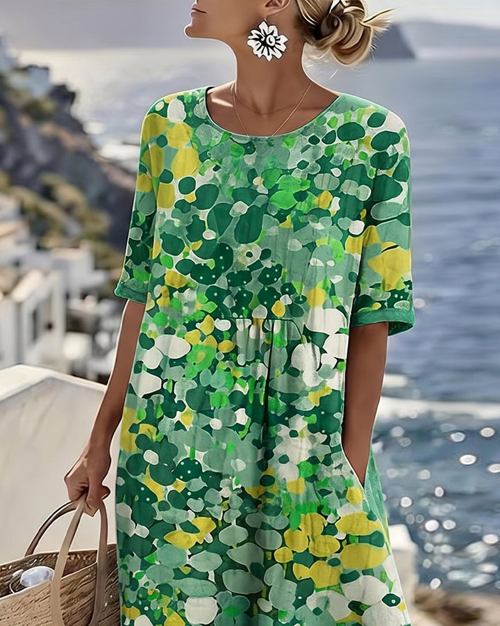 Loose Flower Dress
