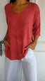 Norvelle™- Timeless V-Neck Top