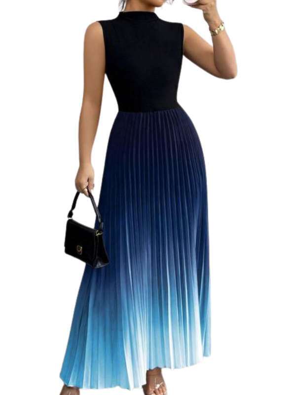 YZA – Elegant Ombre Sleeveless Evening Dress
