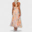 Ofelia | Watercolor Printed Maxi Dress