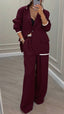 Orvaya™ | Collar Jacket & Pants Suit