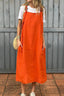 Corvianne™ | Relaxed Linen Midi Dress