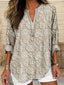 Yvaine - Casual Retro Floral Graphic Shirt