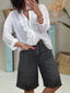 Averis™ | Sparkling Denim Bermuda Shorts