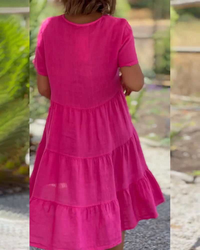 Orvella™ | Timeless V-Neck Dress