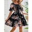 AMARA™ | Elegant Flounce Sleeve Dress