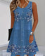LORELLA™ | Sleeveless Denim Dress