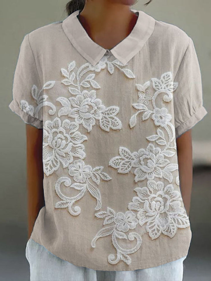 Amaris - Vintage Graphic Printed Shirt