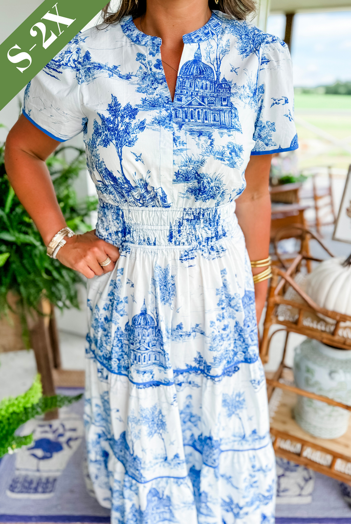 Novira™ | Timeless Toile Maxi