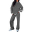 SANDI - Comfortable 2-Piece Lounge Set Sweatshirt & Straight Leg Pants