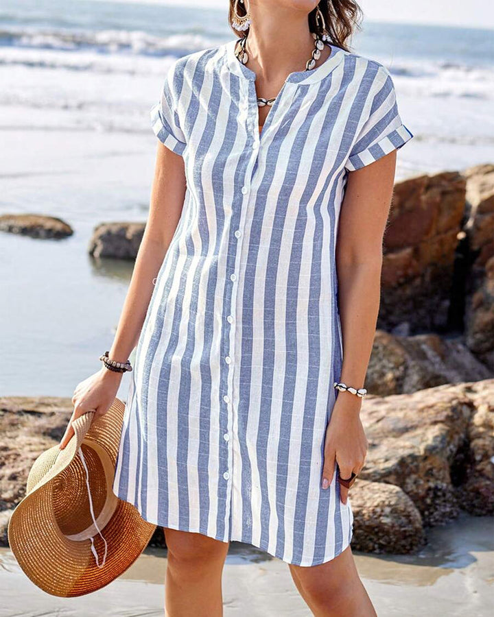 NOELLE™ | Chic Striped Summer Dress
