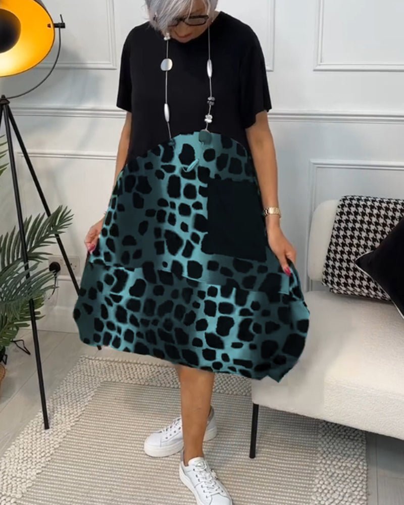 Evelora™ | Chic Midi Dress
