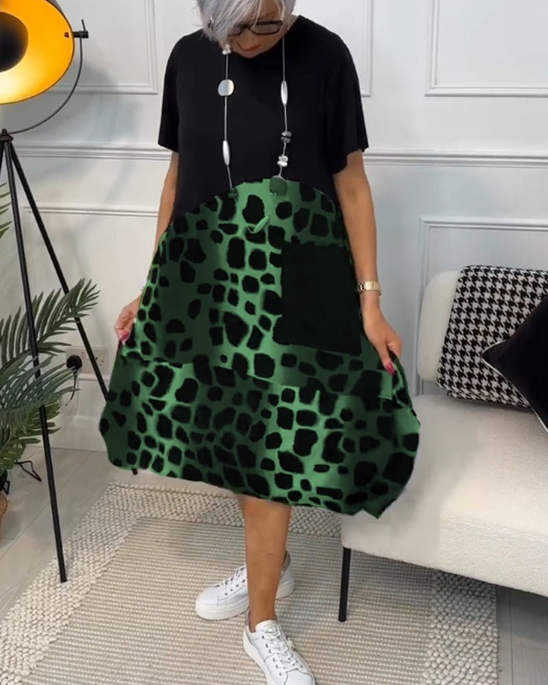 Evelora™ | Chic Midi Dress