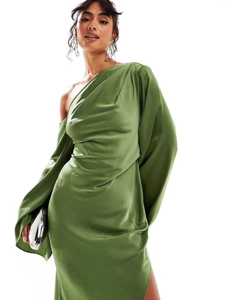 Selvianne™ | Satin Flow Maxi